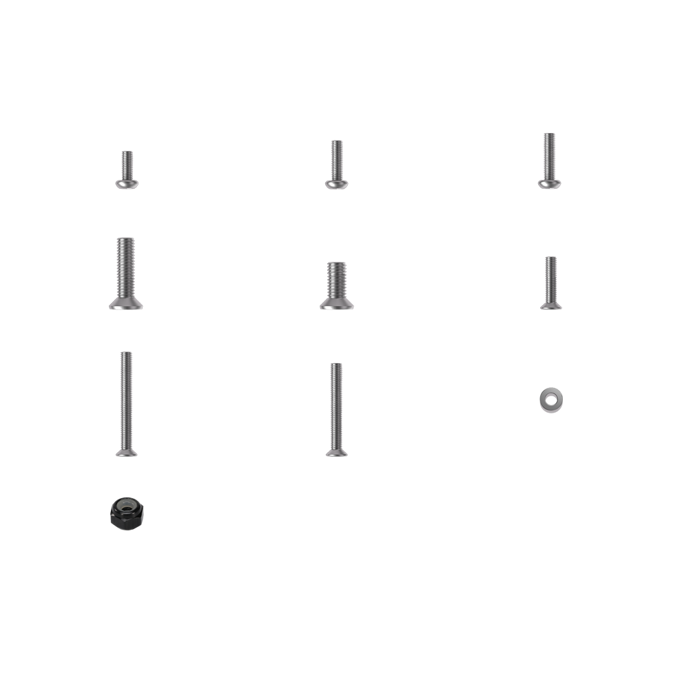 Befestigungsmaterial-Set für Tony 5 O4 Rahmen