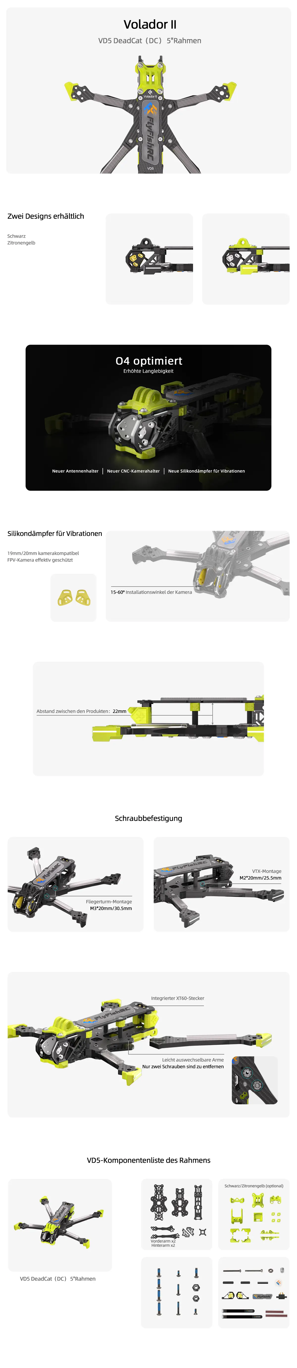 Volador II VD5 O4 Bildunterschriften