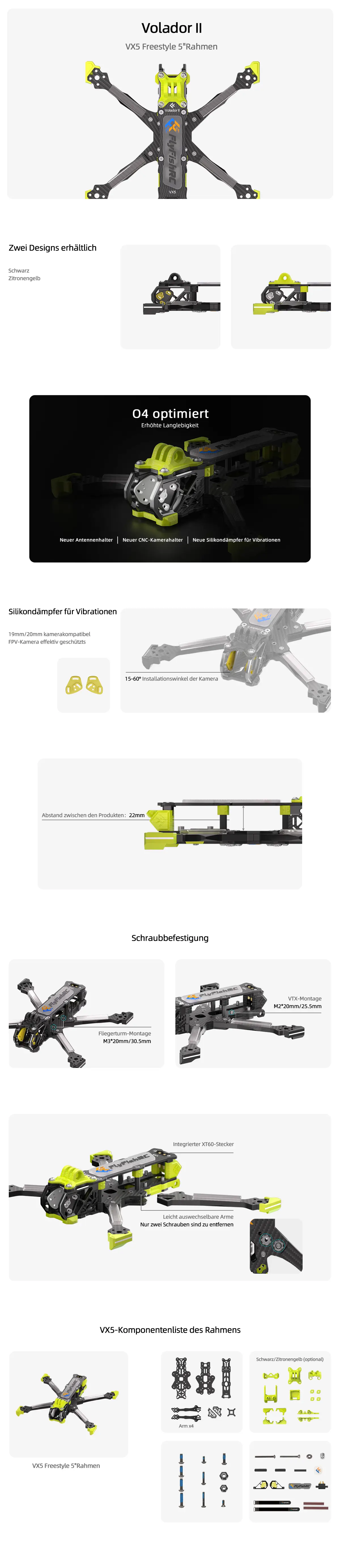 Volador II VX5 O4 Bildunterschriften