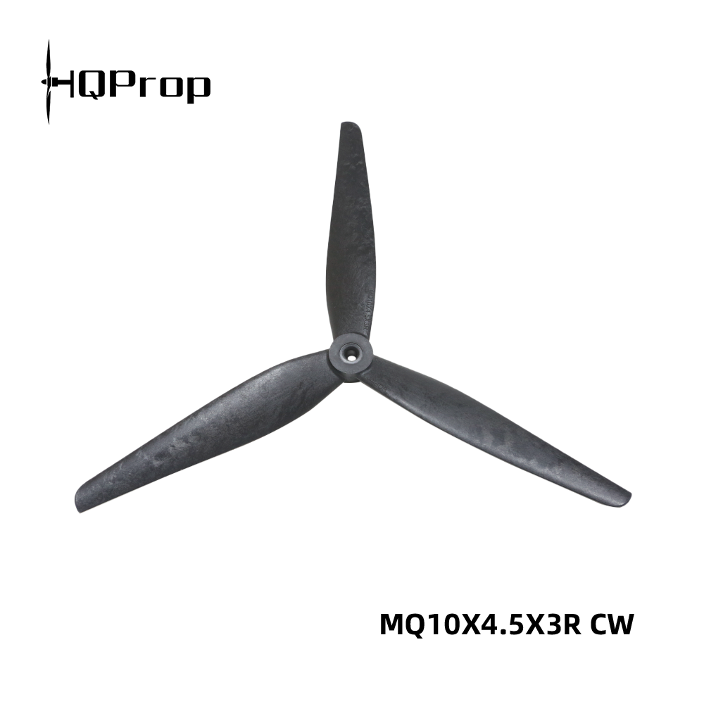 HQ MacroQuad Prop 10X4.5X3 Black-Glass Fiber Reinforced Nylon