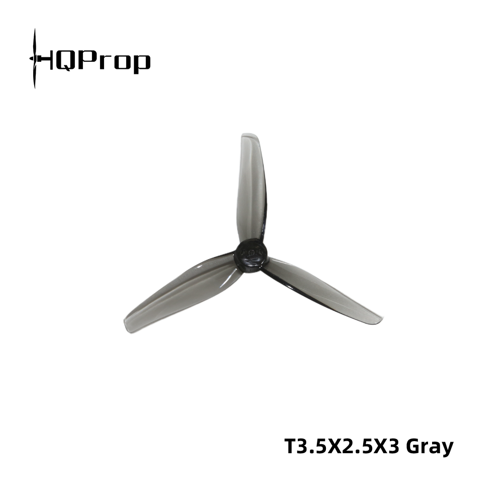 HQProp T3.5X2.5X3 Grey（2CW+2CCW)-Poly Carbonate