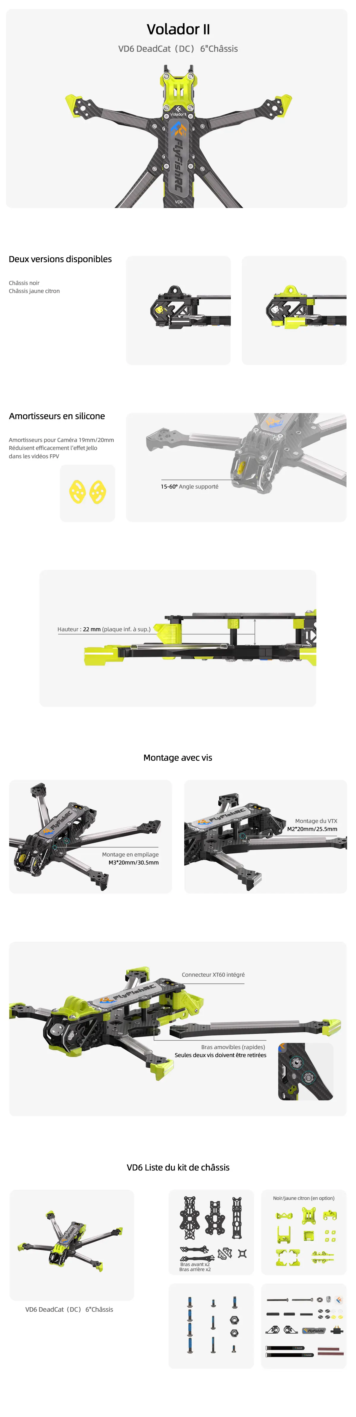 Volador II VD6 O3 Frame Légende