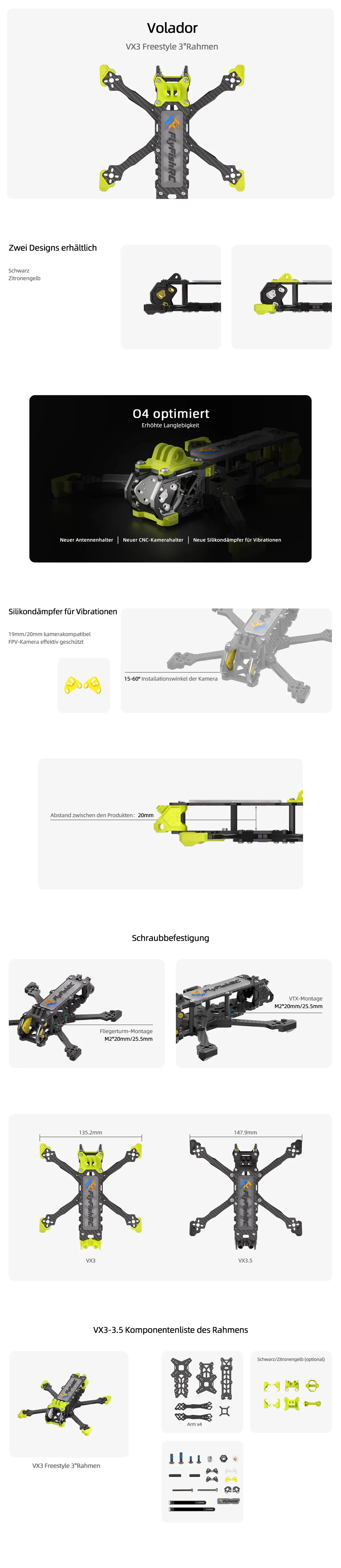 Volador VX3 VX3.5 O4 Bildunterschriften 