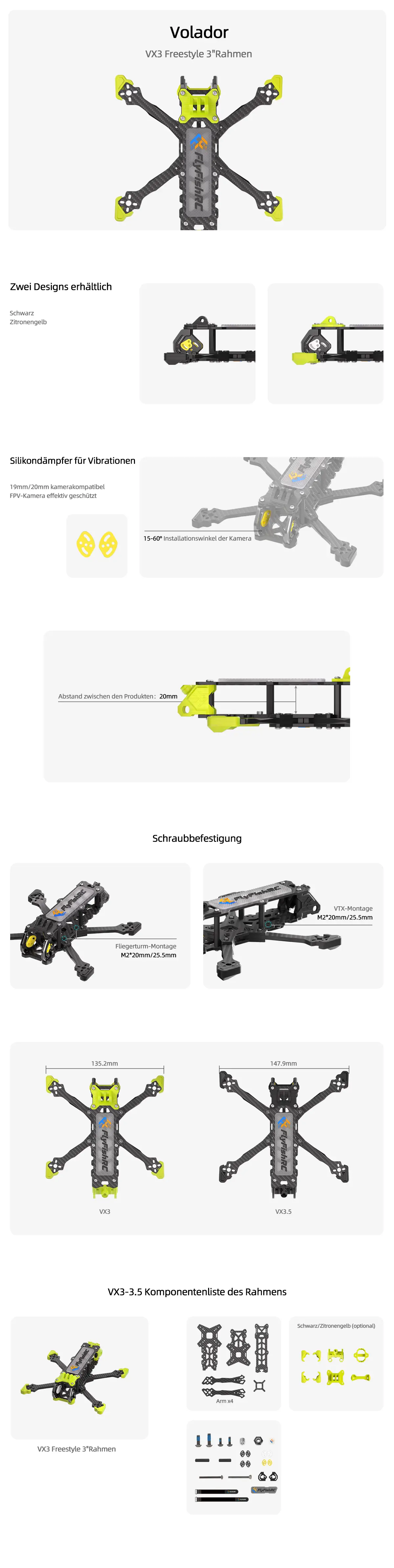 Volador VX3 VX3.5 O3 Bildunterschriften