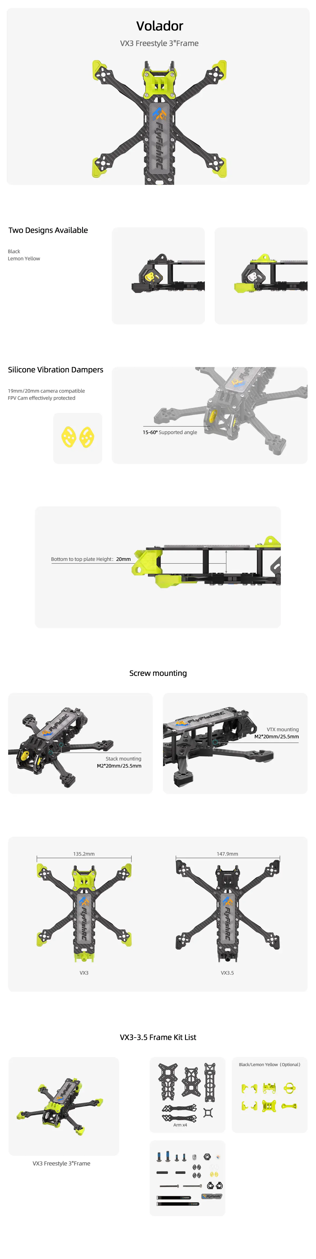 Volador VX3 VX3.5 O3 Caption