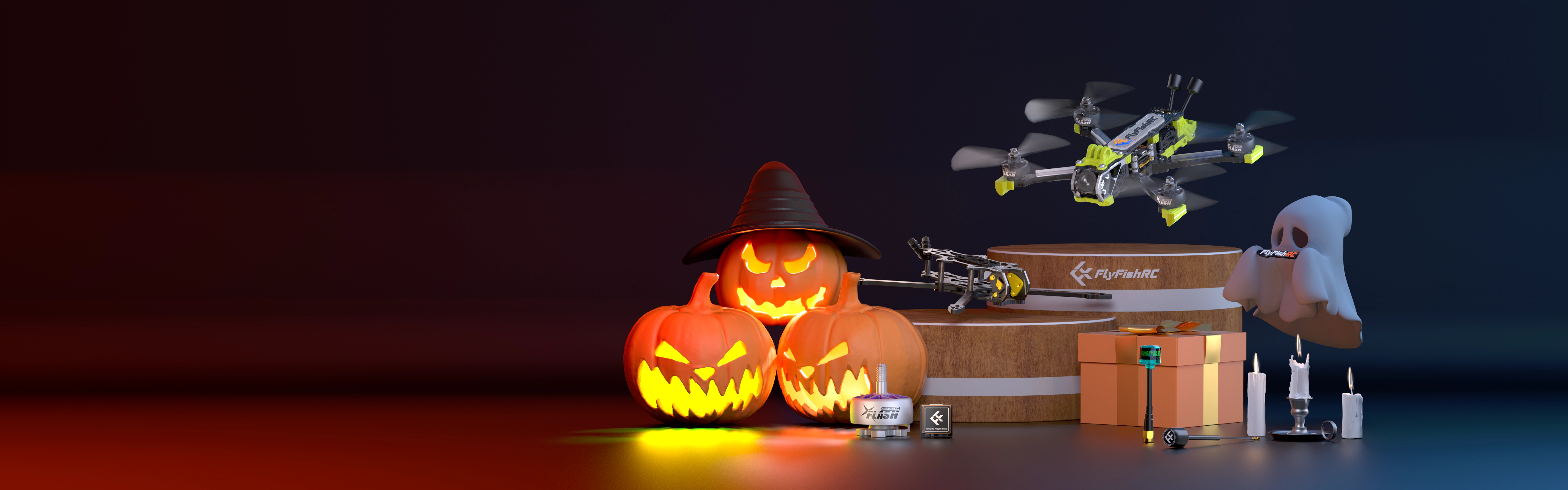 Super-promo Halloween effrayante!